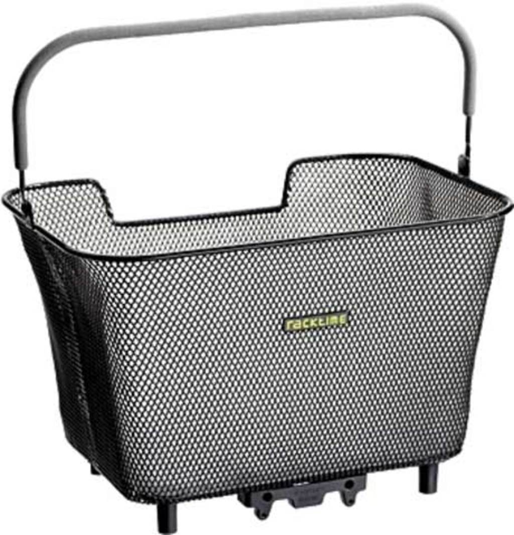 Mand Racktime Baskit - Zwart - Achterop - 23 Liter Mand Racktime Baskit - Zwart - Achterop - 23 Liter